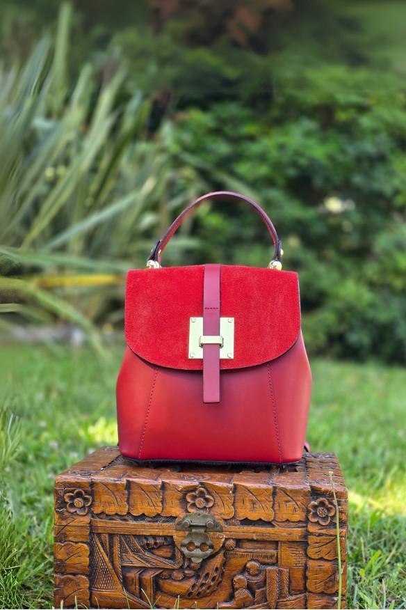 Mochila em pele You