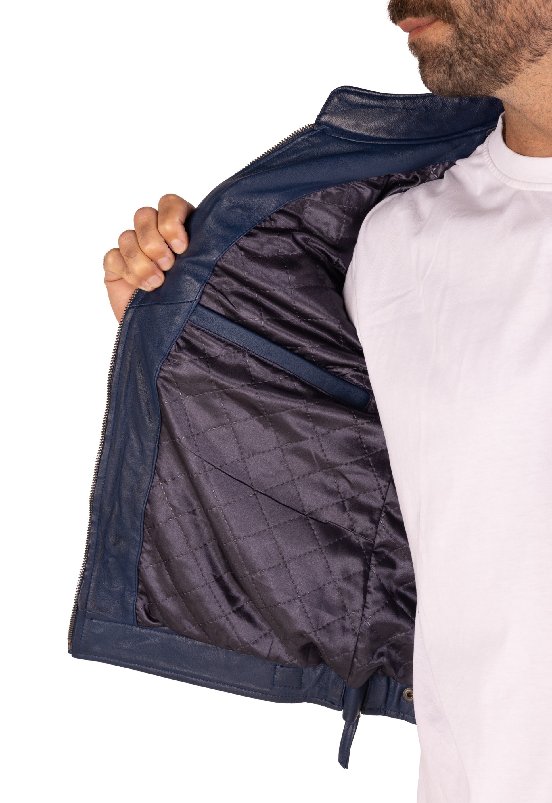 Blusão pele Racer Classic