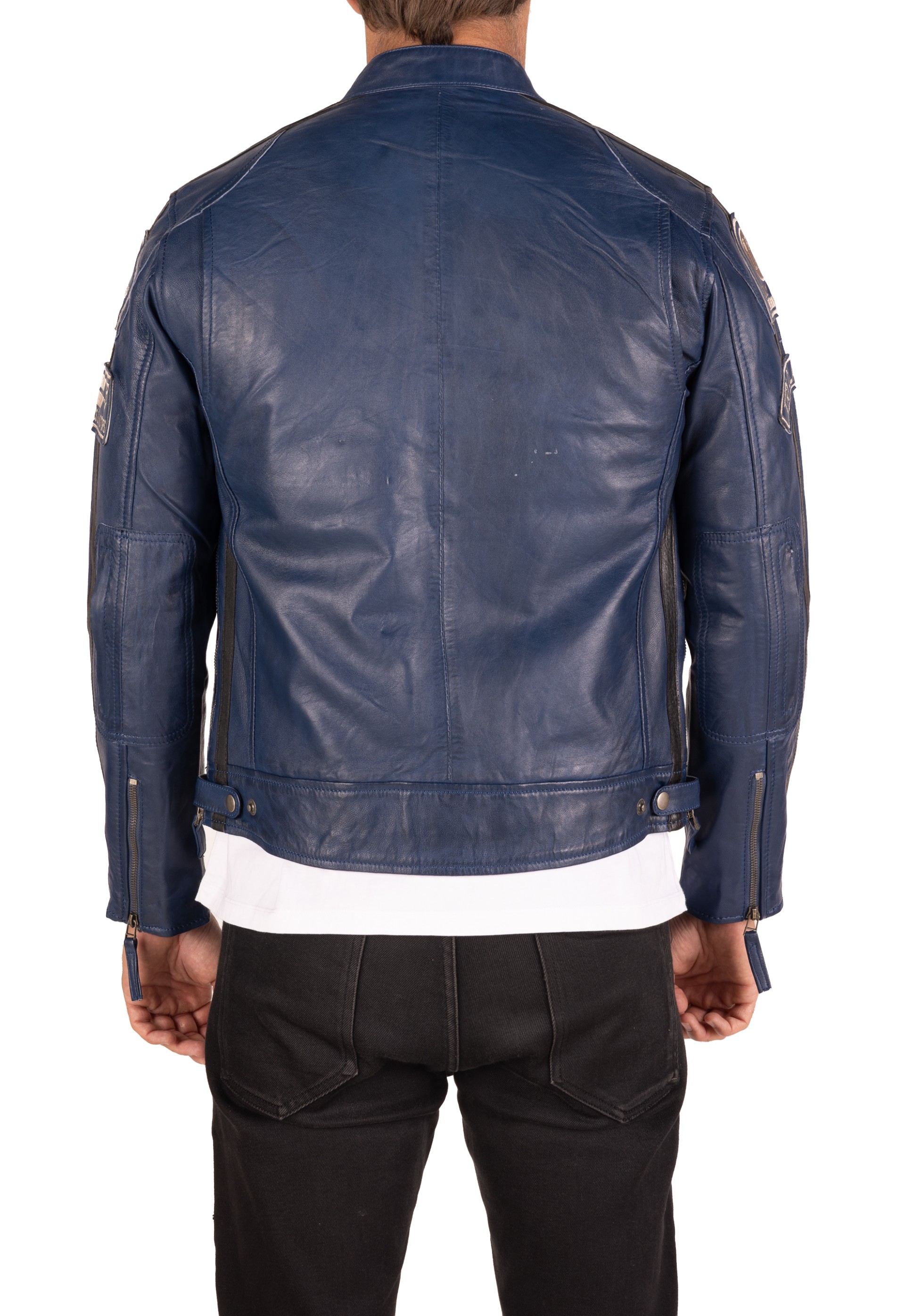 Blusão pele Racer Classic