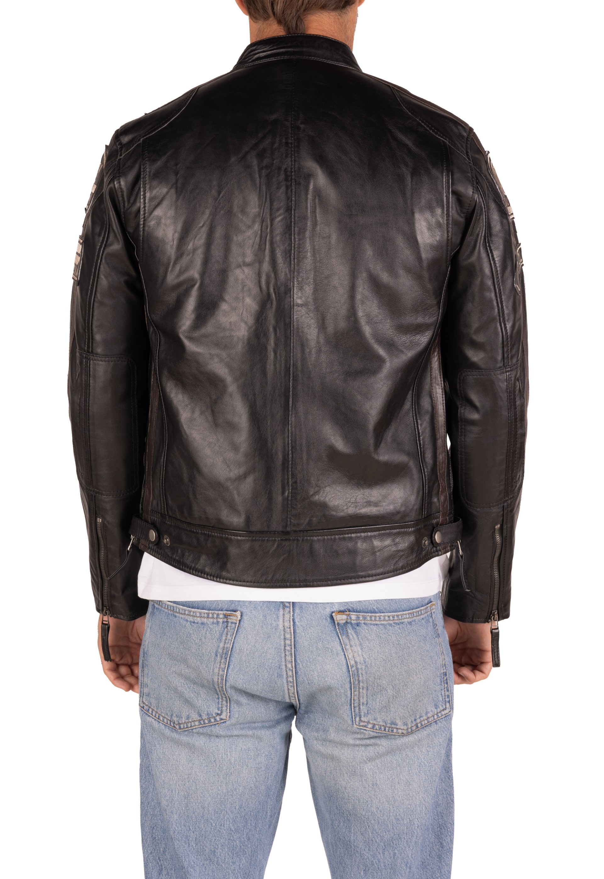 Blusão pele Racer Classic