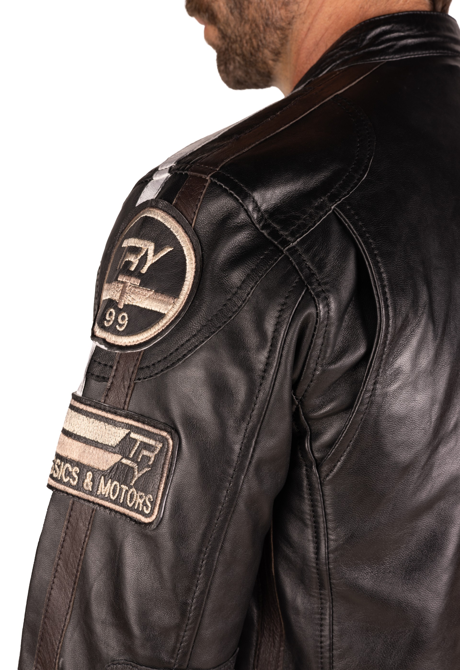 Blusão pele Racer Classic