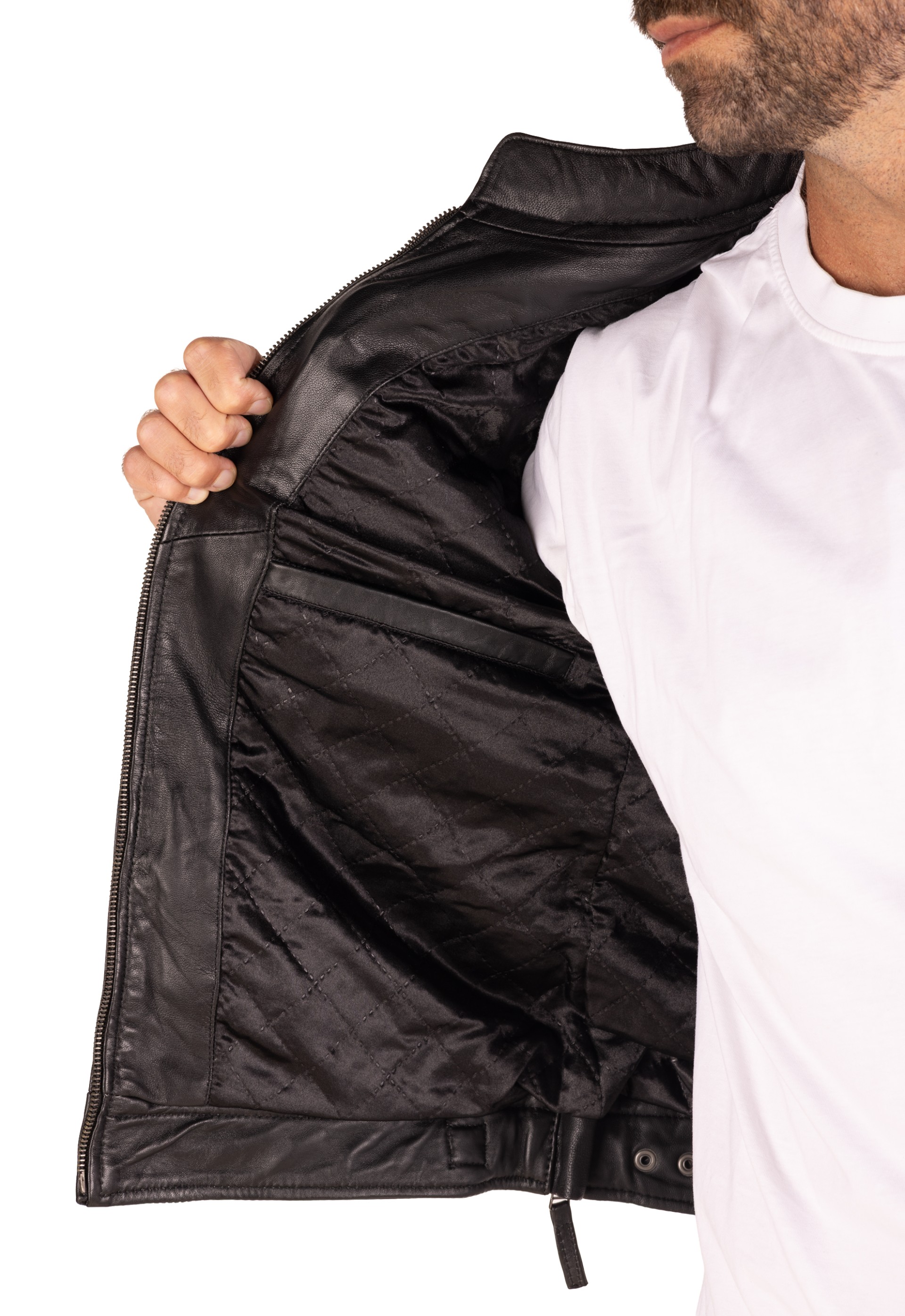 Blusão pele Racer Classic