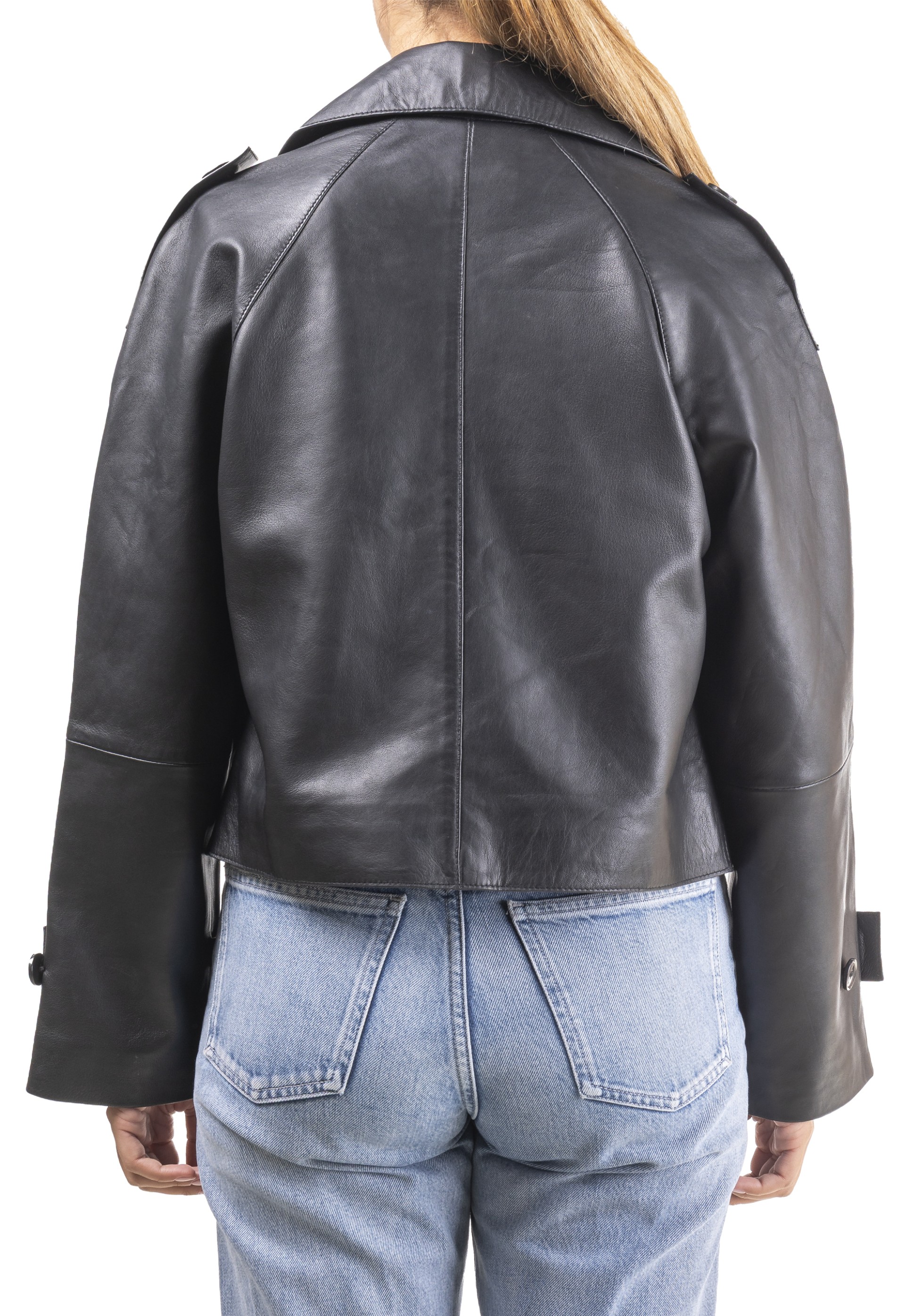 Gabardine em pele Rosário