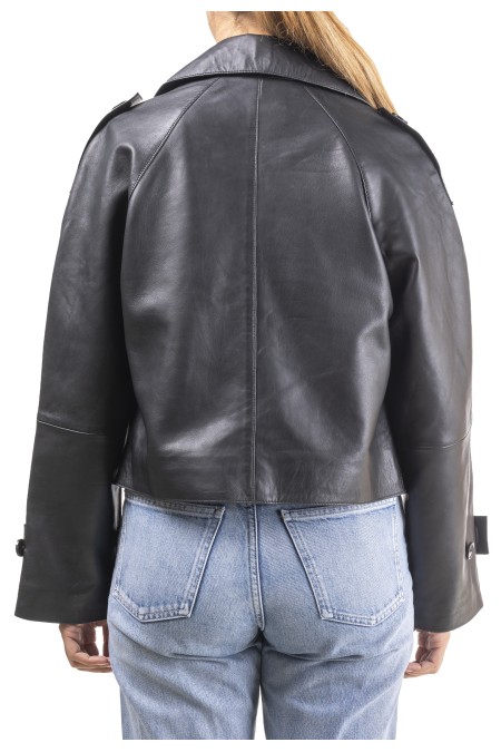 Gabardine em pele Rosrio