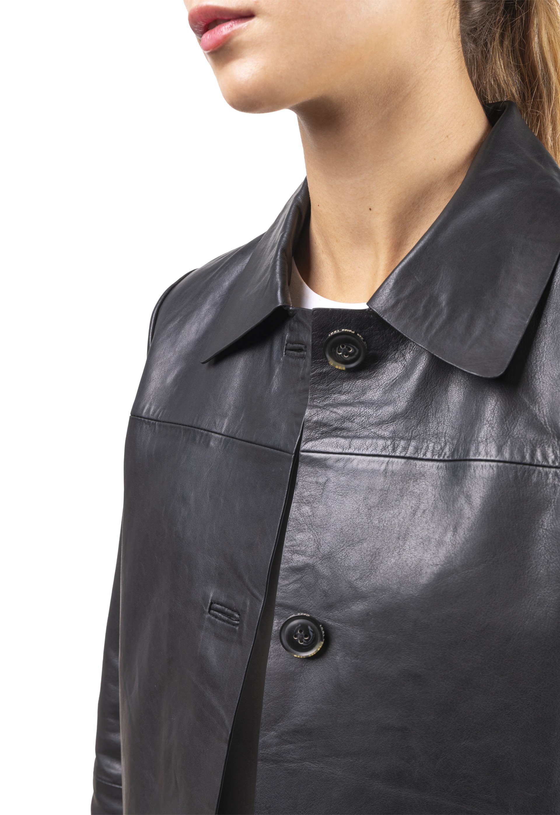 Blusão em pele Papoila