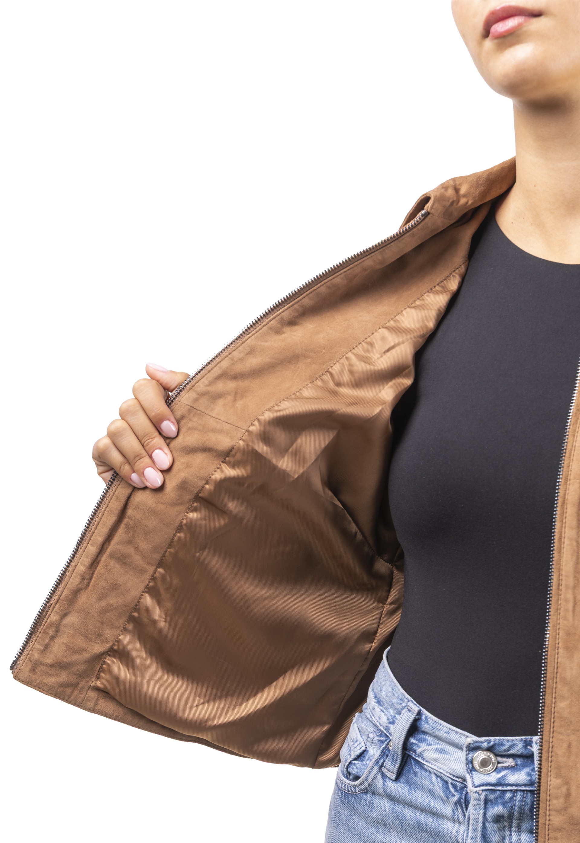 Blusão em pele Brunete