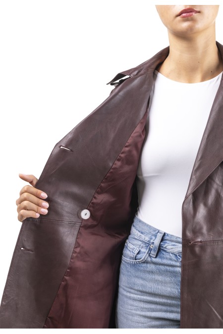 Gabardine em pele Lurdes Gabardine em pele Lurdes