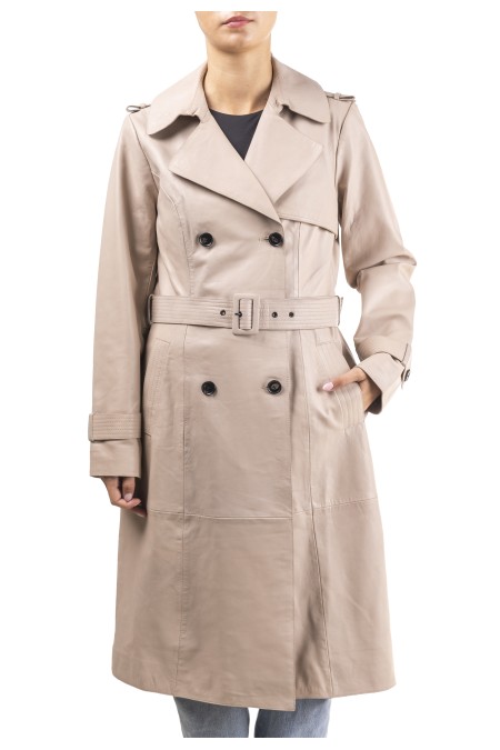 Gabardine em pele Lurdes