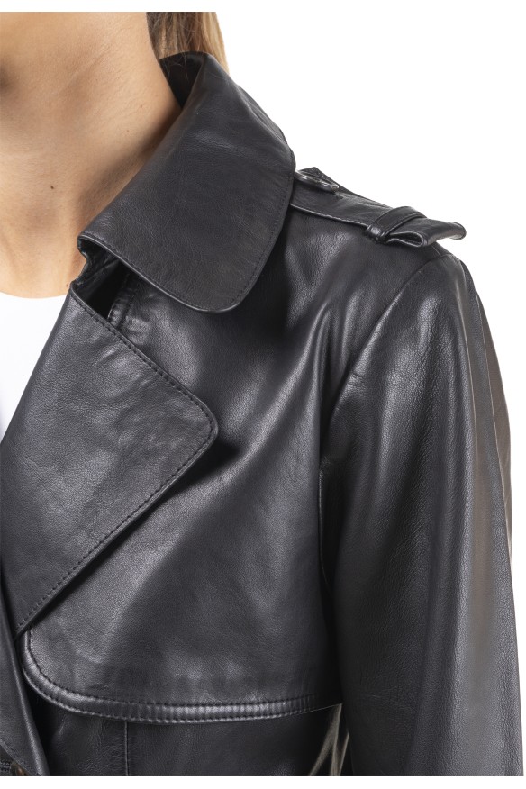 Gabardine em pele Lurdes