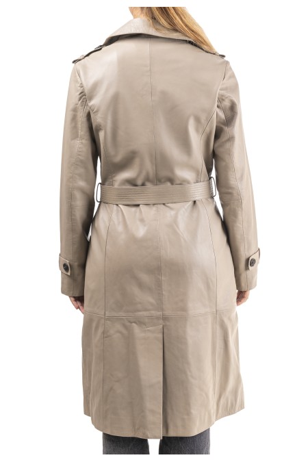 Gabardine em pele Lurdes