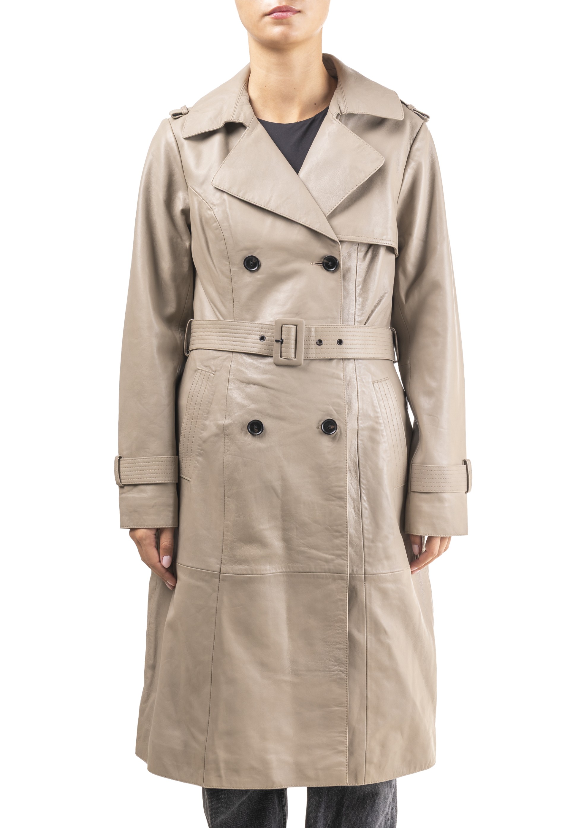 Gabardine em pele Lurdes