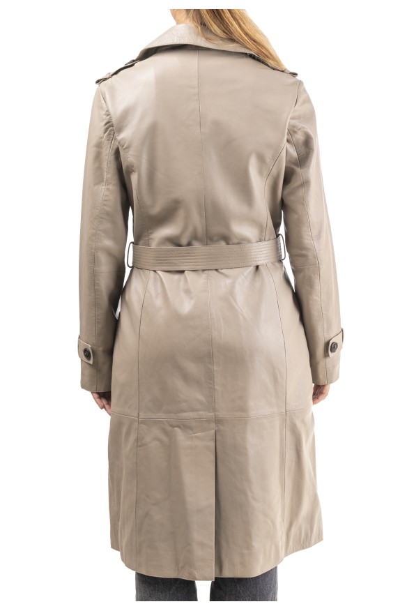 Gabardine em pele Lurdes