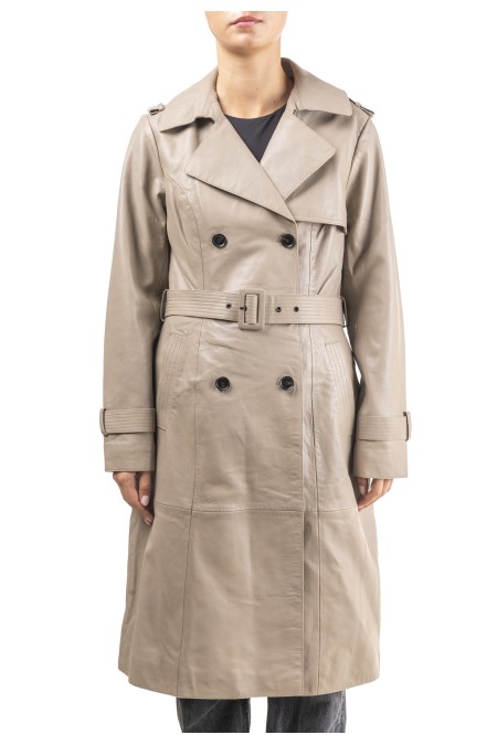Gabardine em pele Lurdes