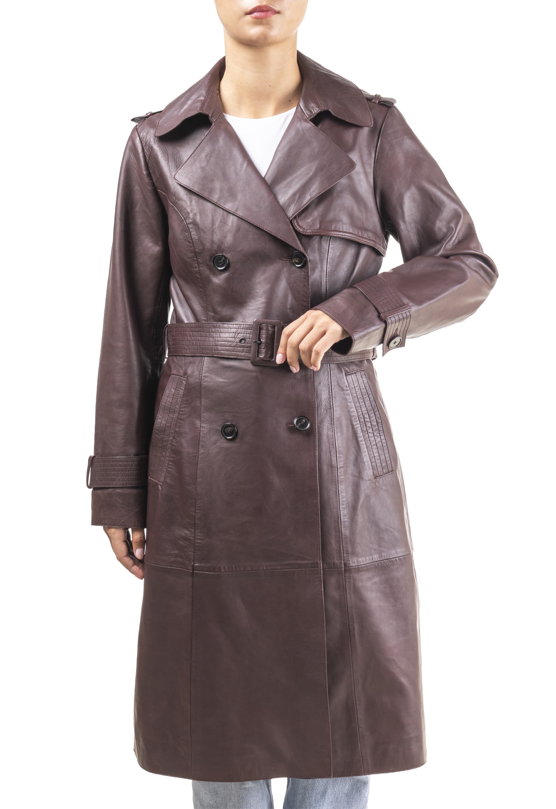 Gabardine em pele Lurdes