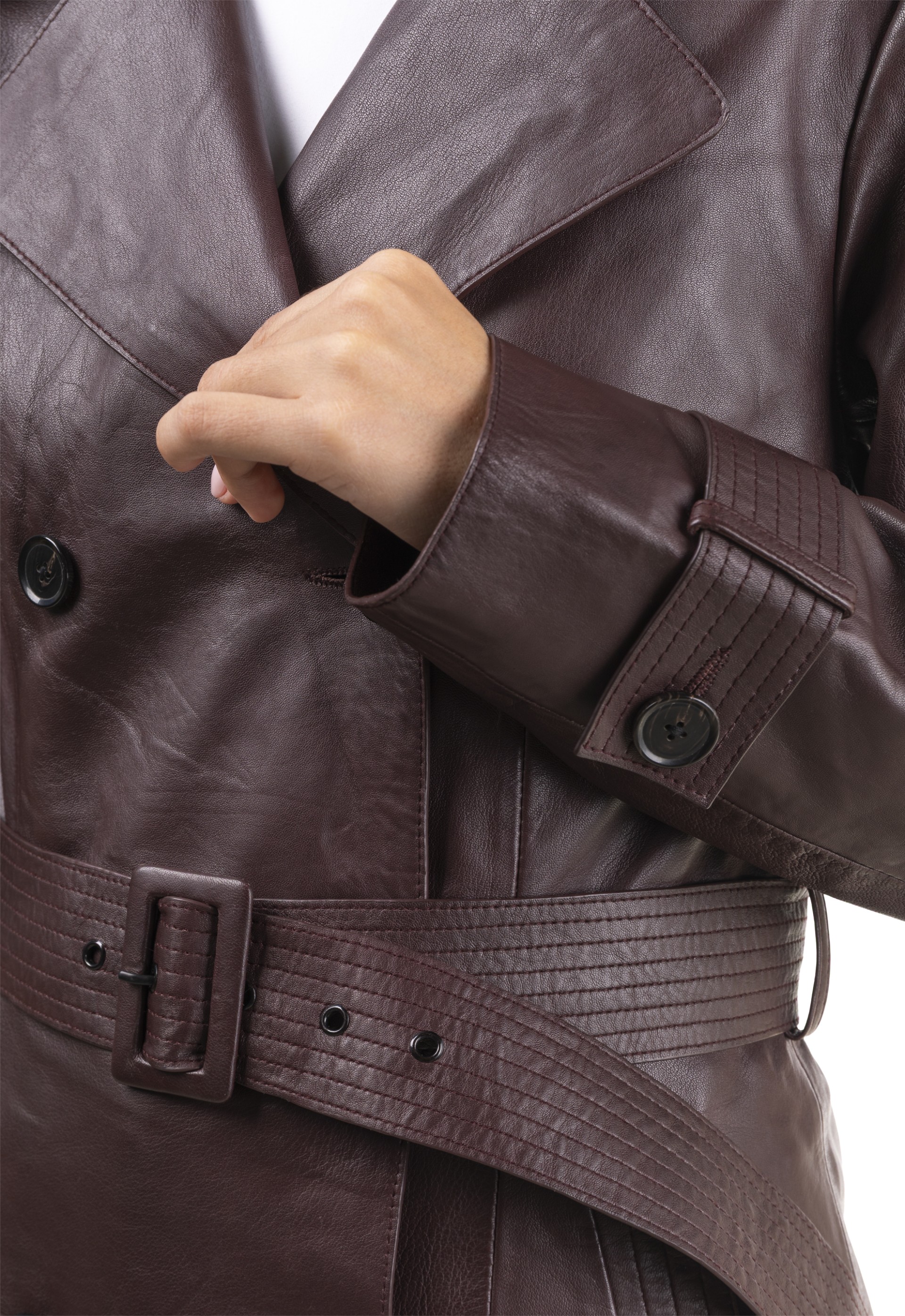 Gabardine em pele Lurdes