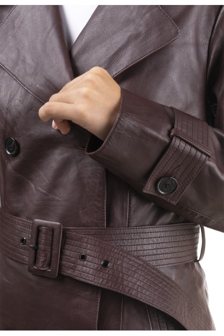 Gabardine em pele Lurdes Gabardine em pele Lurdes