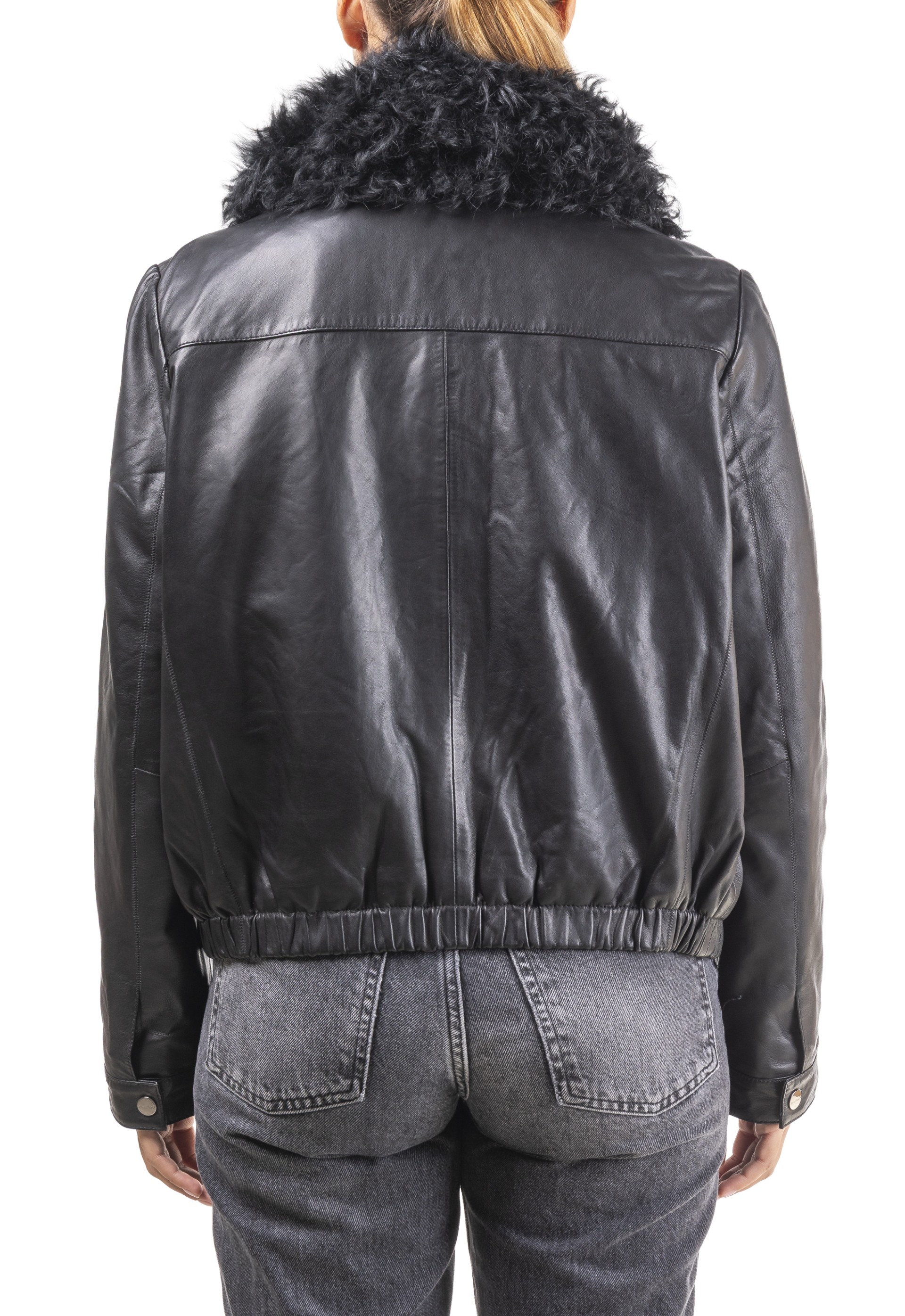 Blusão em pele Chambel