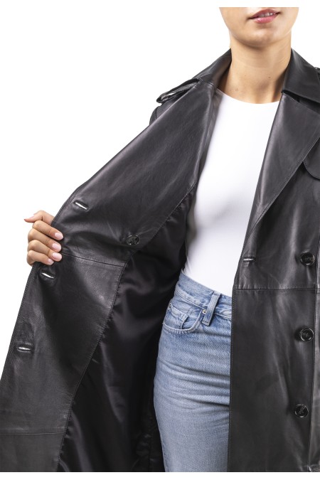 Gabardine de pele Ana