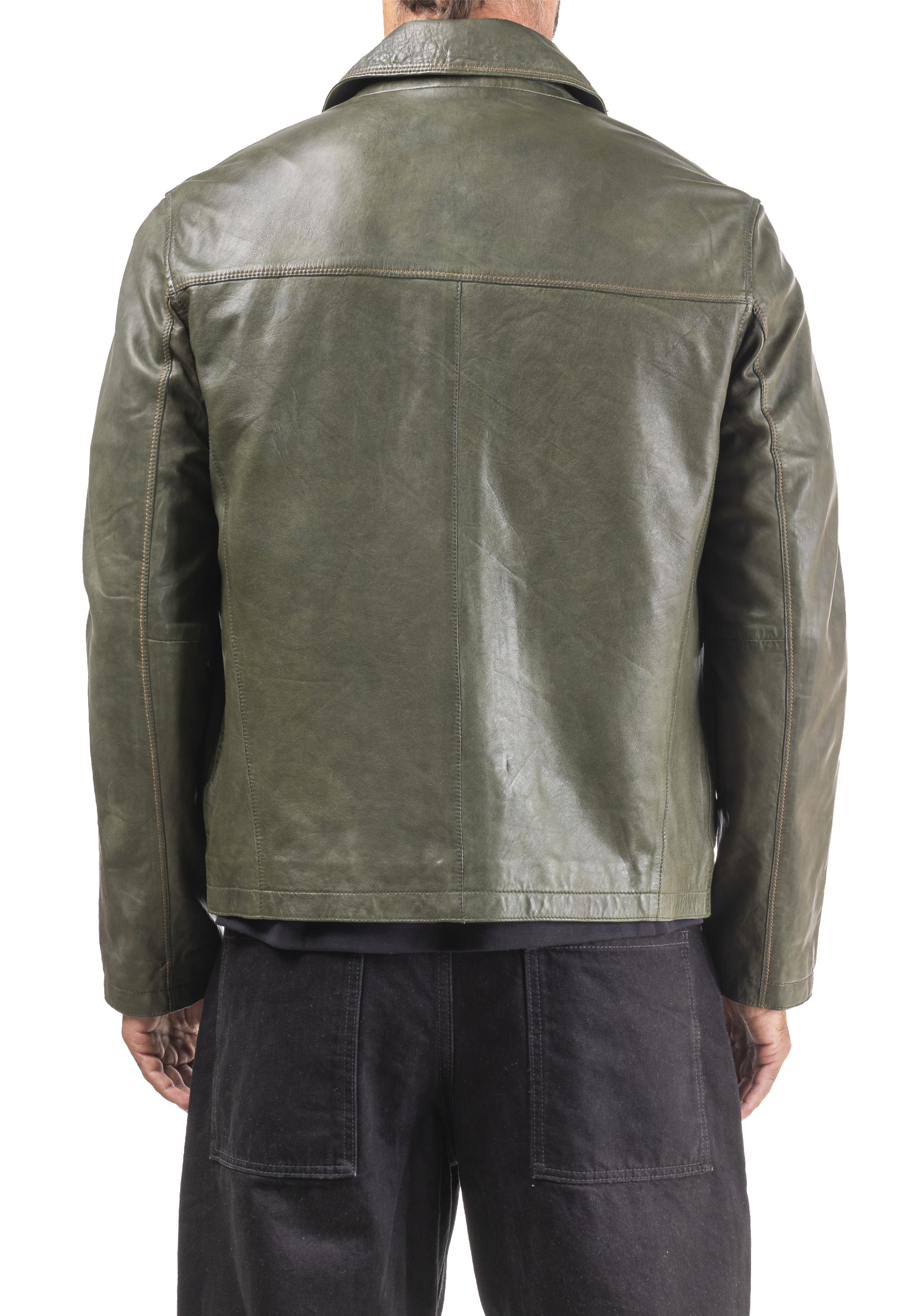 Blusão em pele Silvestre