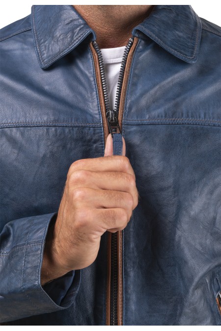 Bluso em pele Silvestre