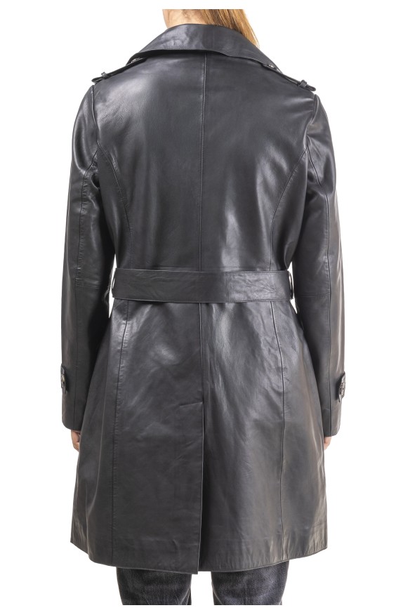 Gabardine em pele Sandra