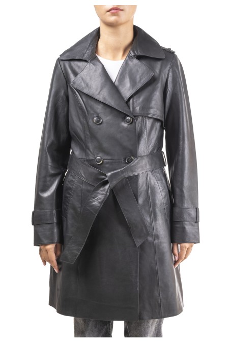 Gabardine em pele Sandra