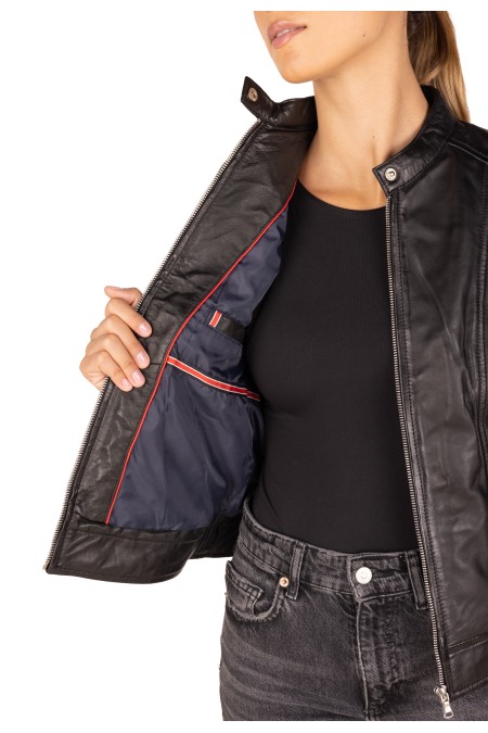 Bluso em pele Melcia