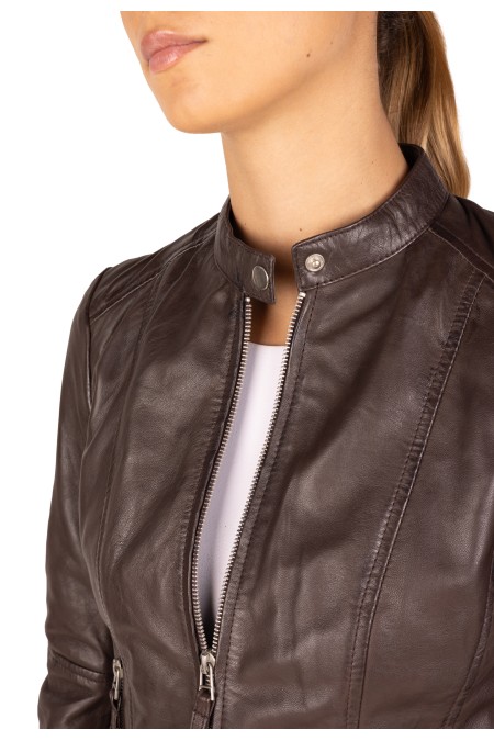 Bluso em pele Melcia