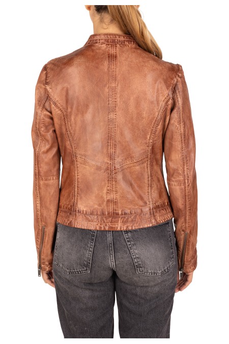 Bluso em pele Petnia