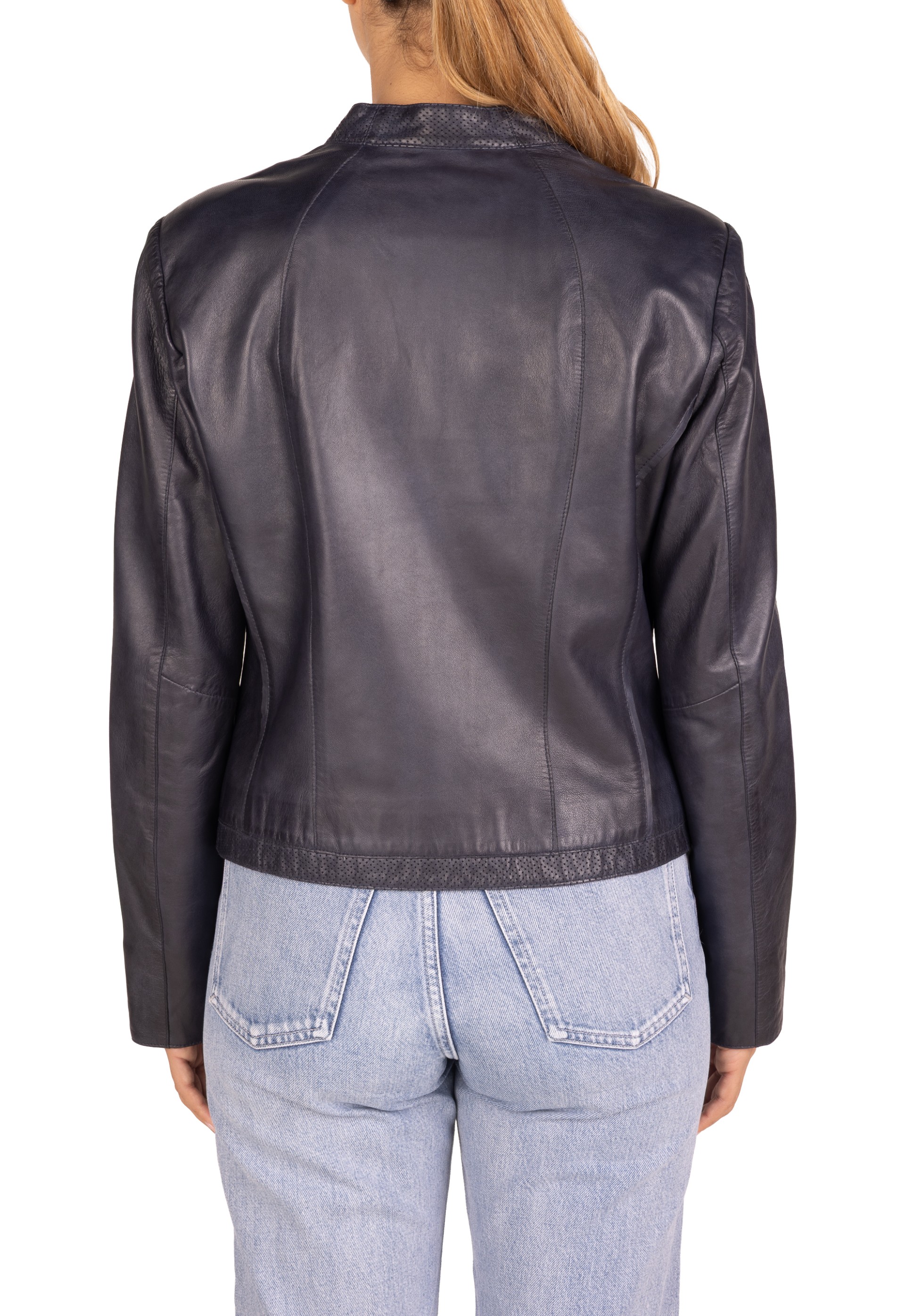 Blusão em pele Stefanie