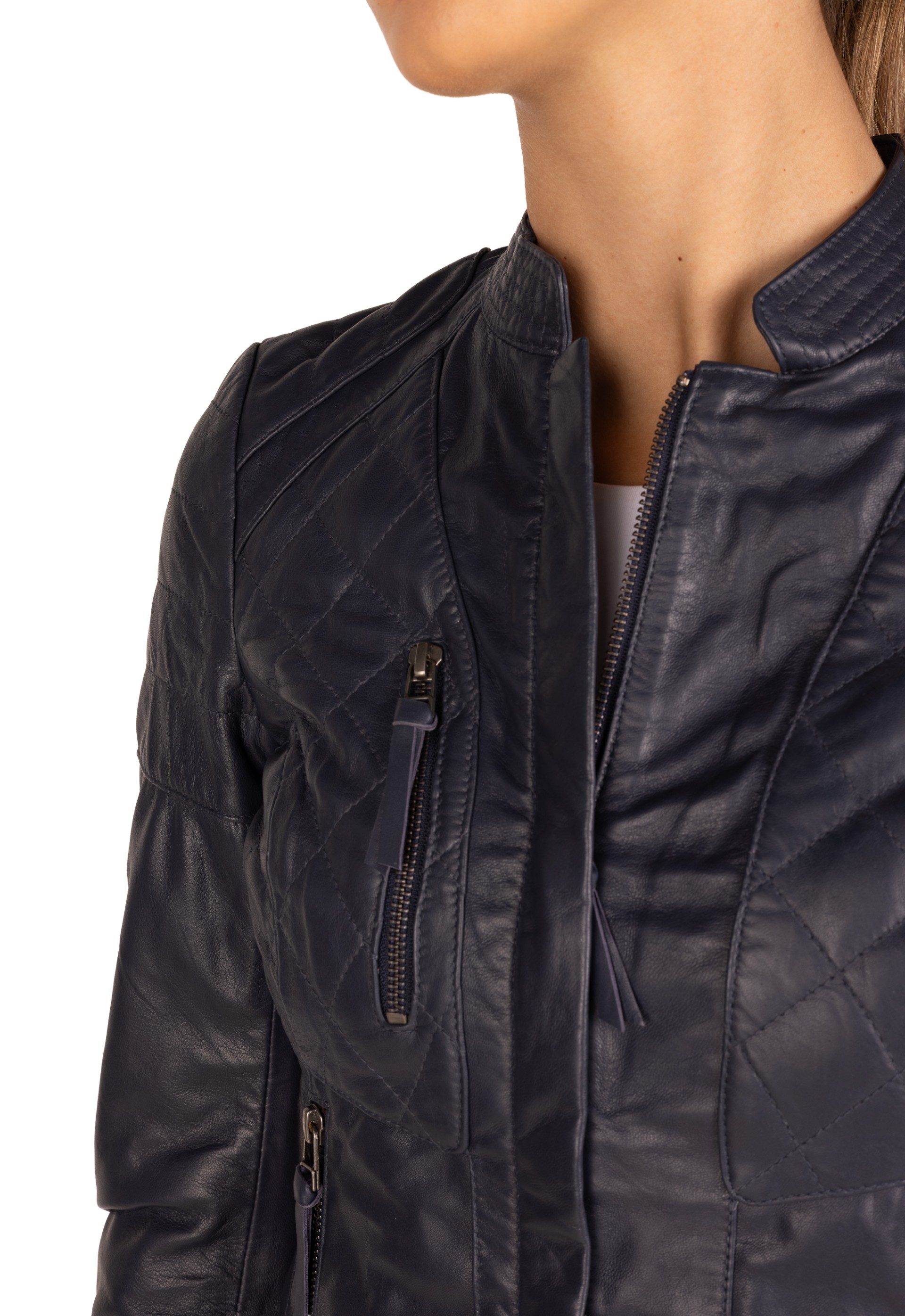 Blusão em pele Rita