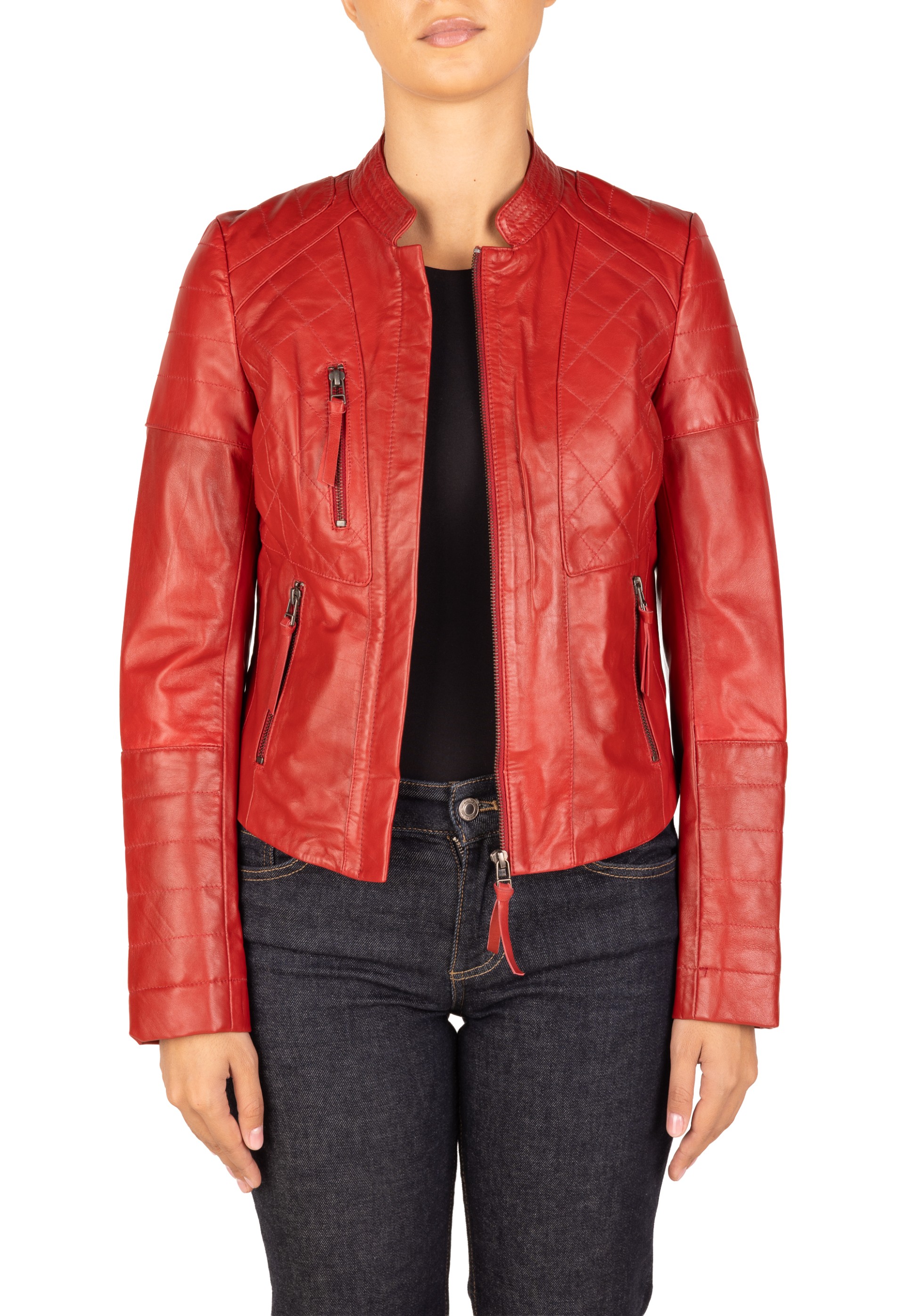 Blusão em pele Rita