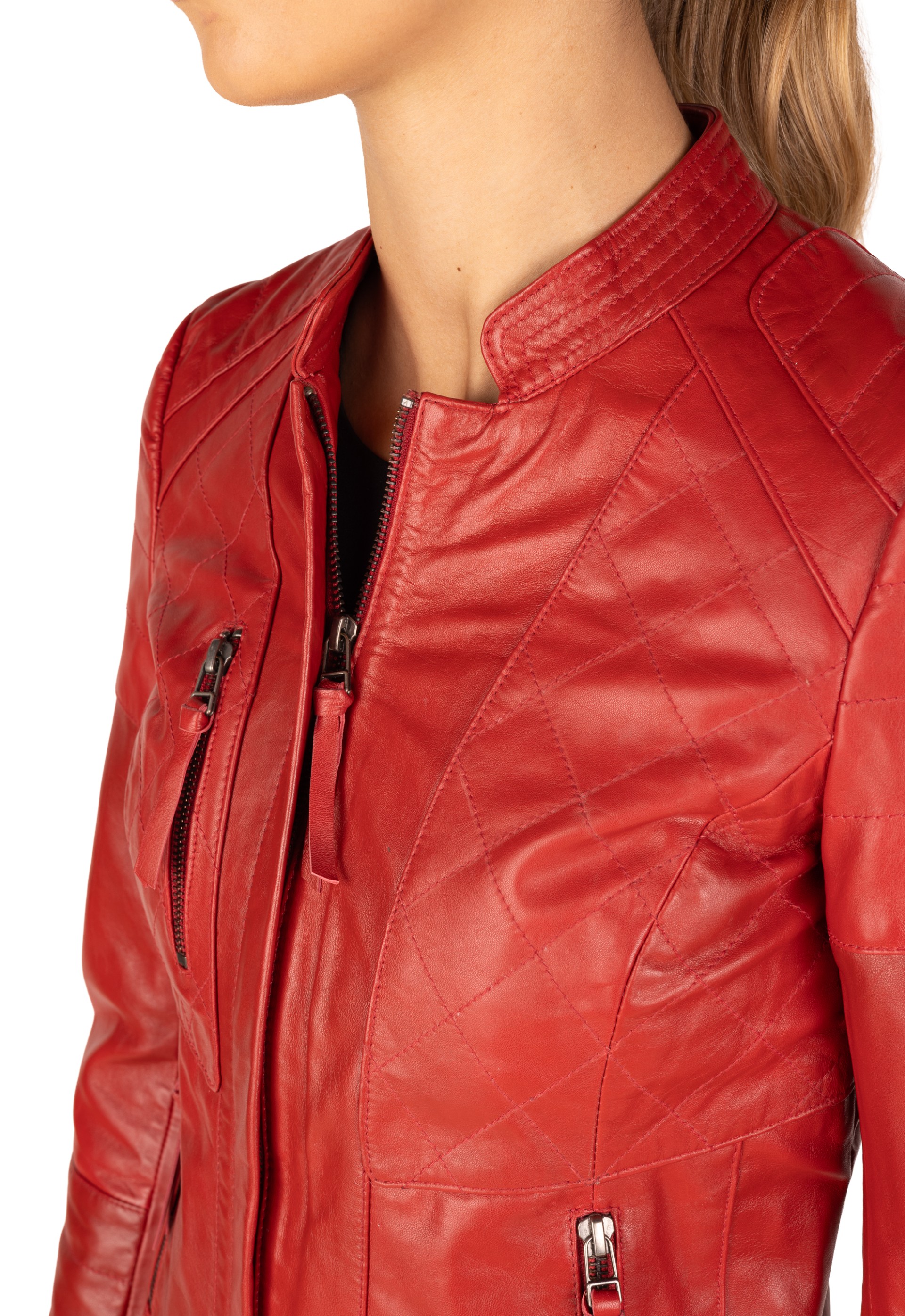 Blusão em pele Rita