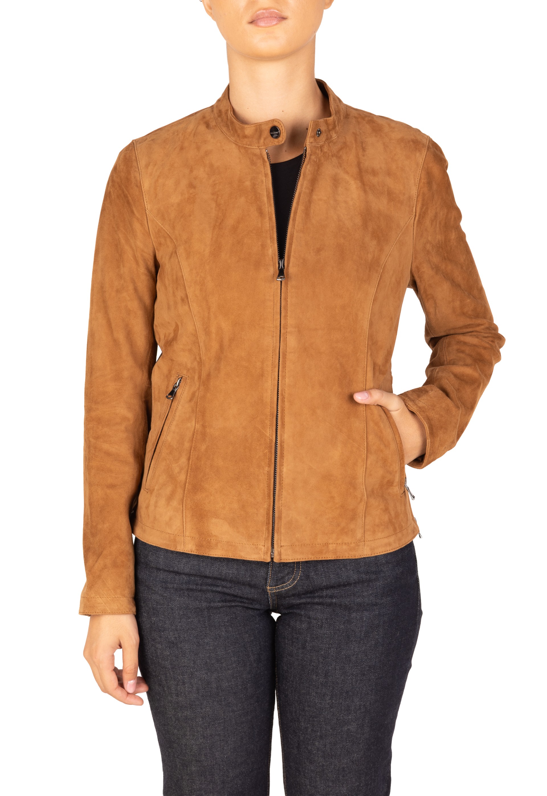 Blusão em pele Áurea