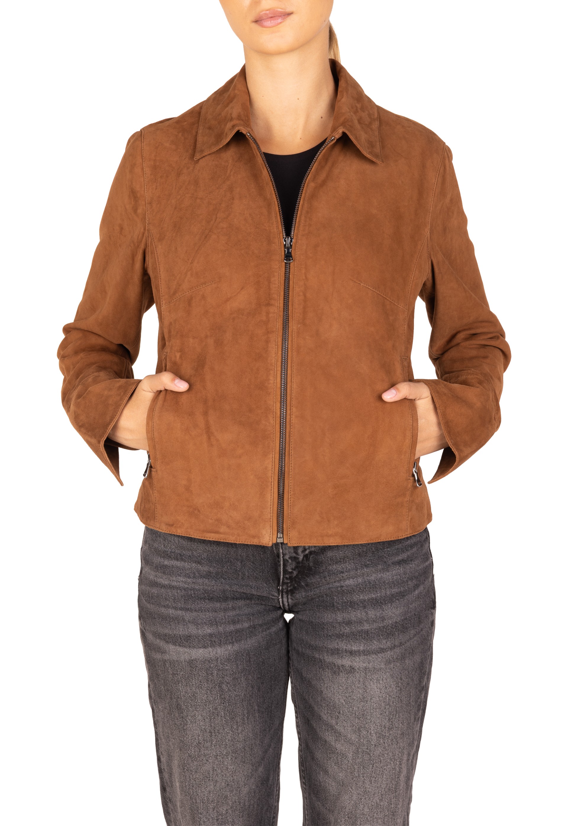 Blusão em pele Brunete