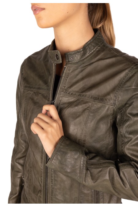 Bluso em pele Adriana