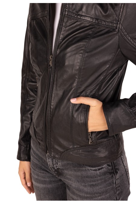 Bluso em pele Adriana