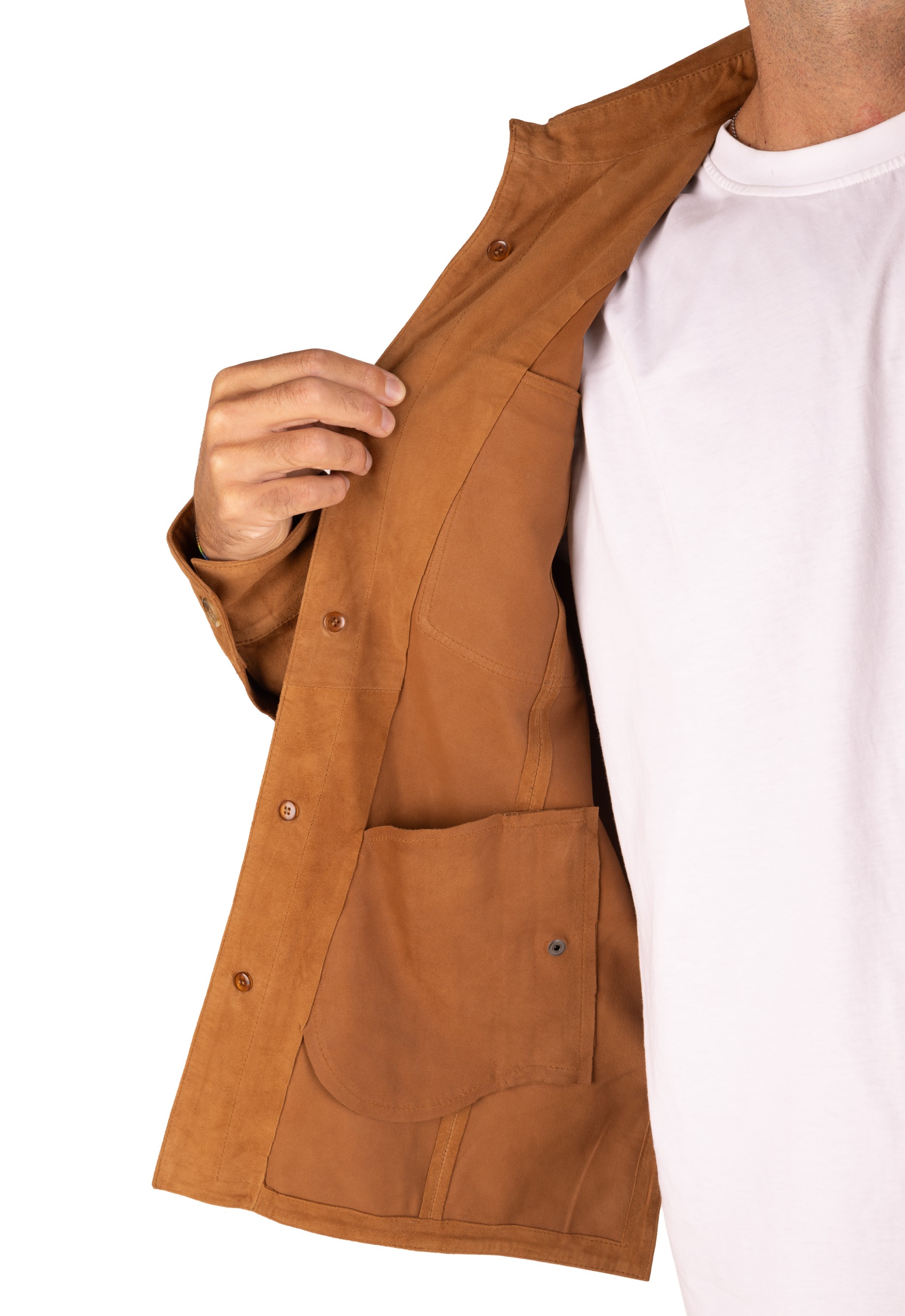 Camisa em pele Túlio