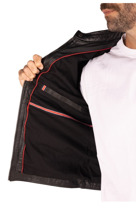 Blusão em pele Fausto Blusão em pele Fausto