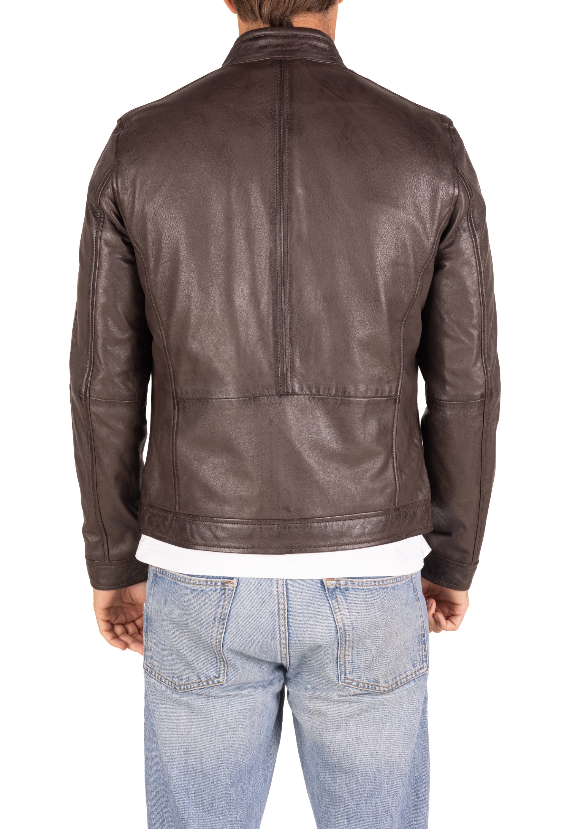 Blusão em pele Fausto