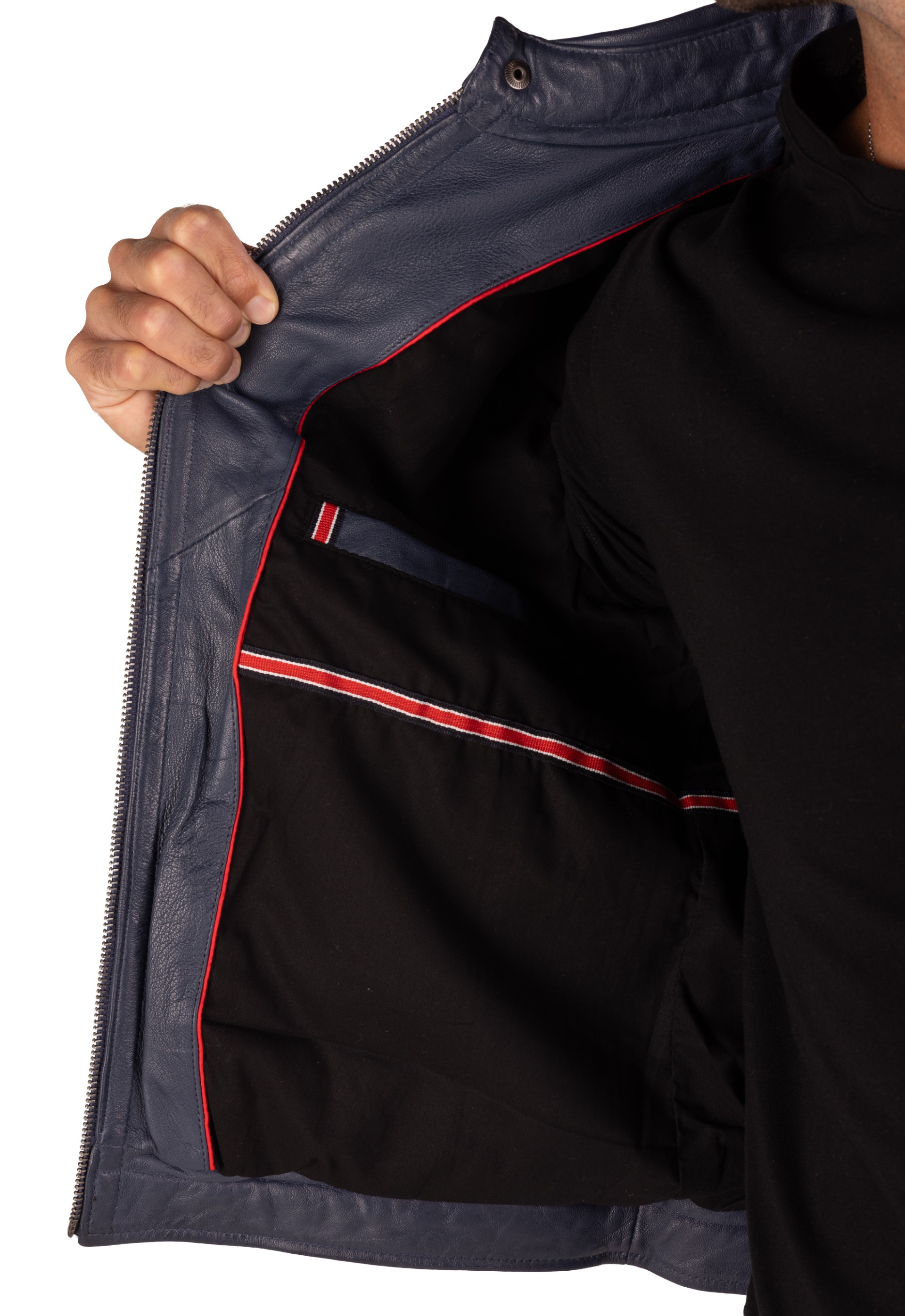 Blusão em pele Fausto