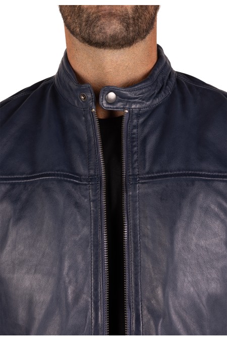 Bluso em pele Fausto