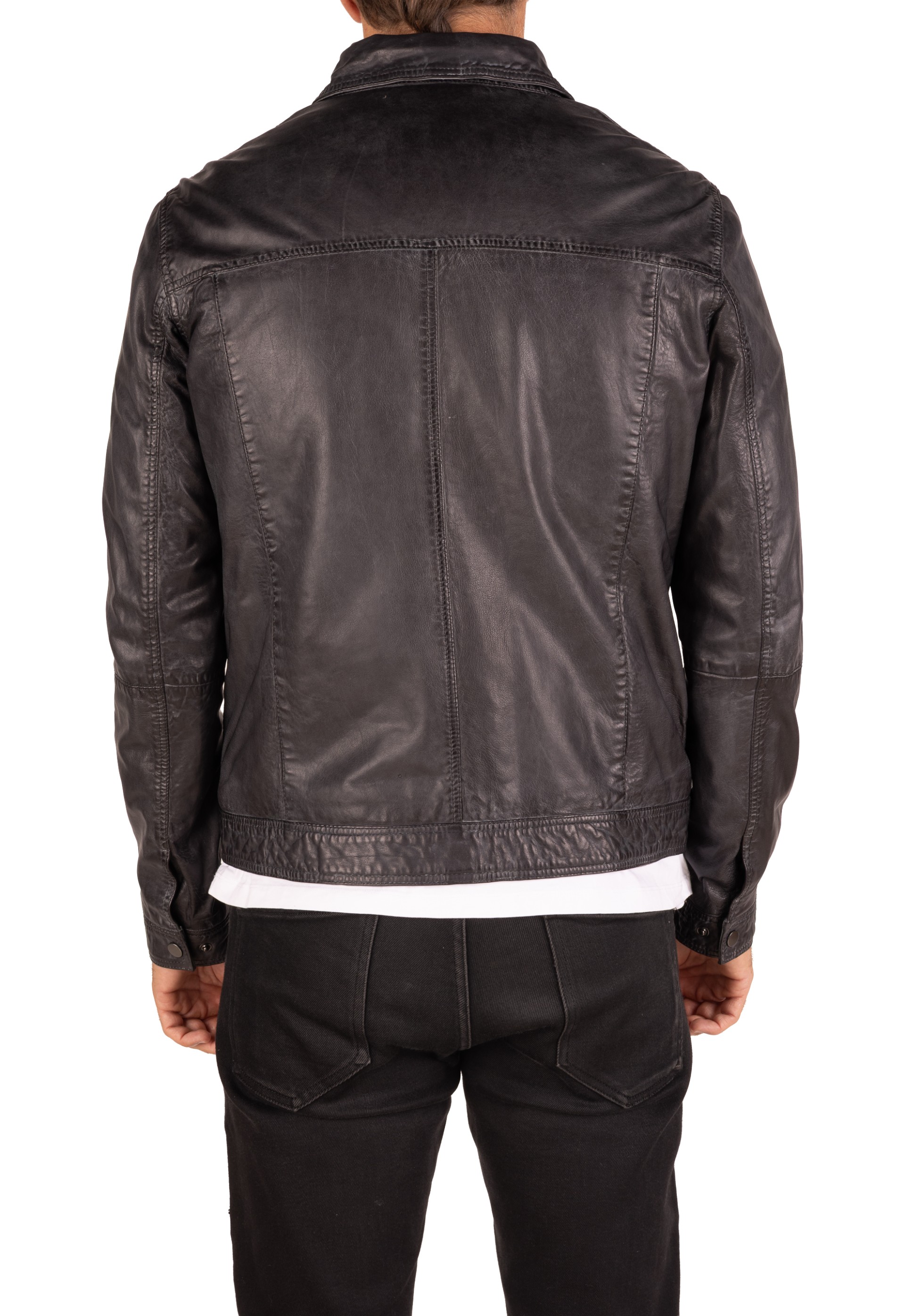 Blusão em pele Maverick