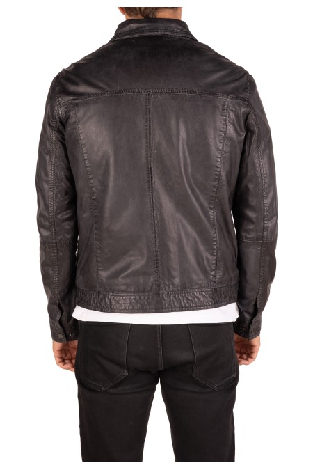 Bluso em pele Maverick