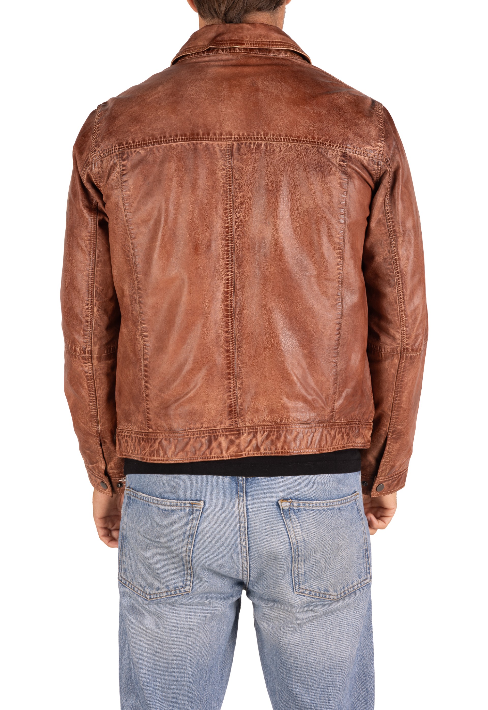 Blusão em pele Maverick