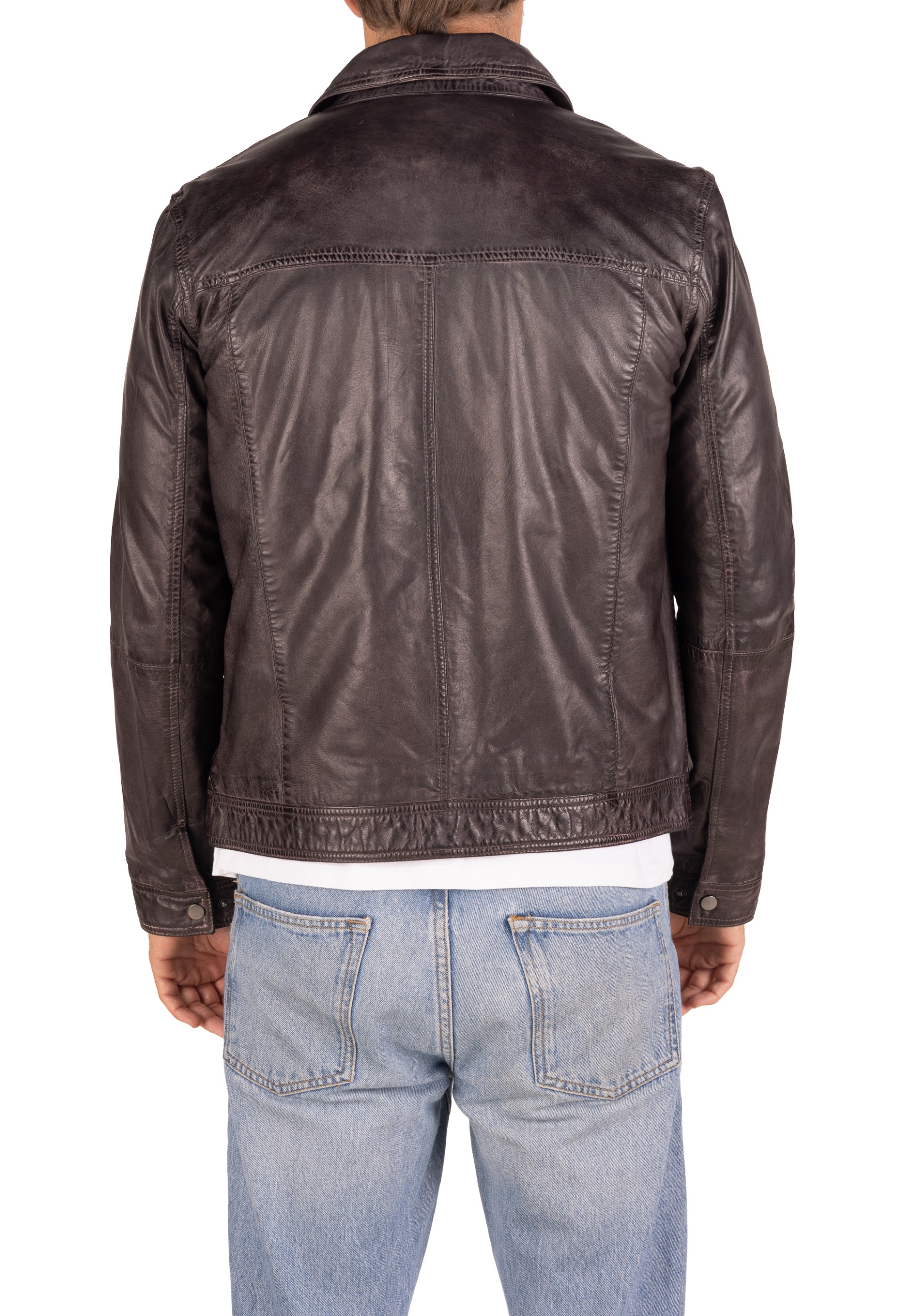 Blusão em pele Maverick