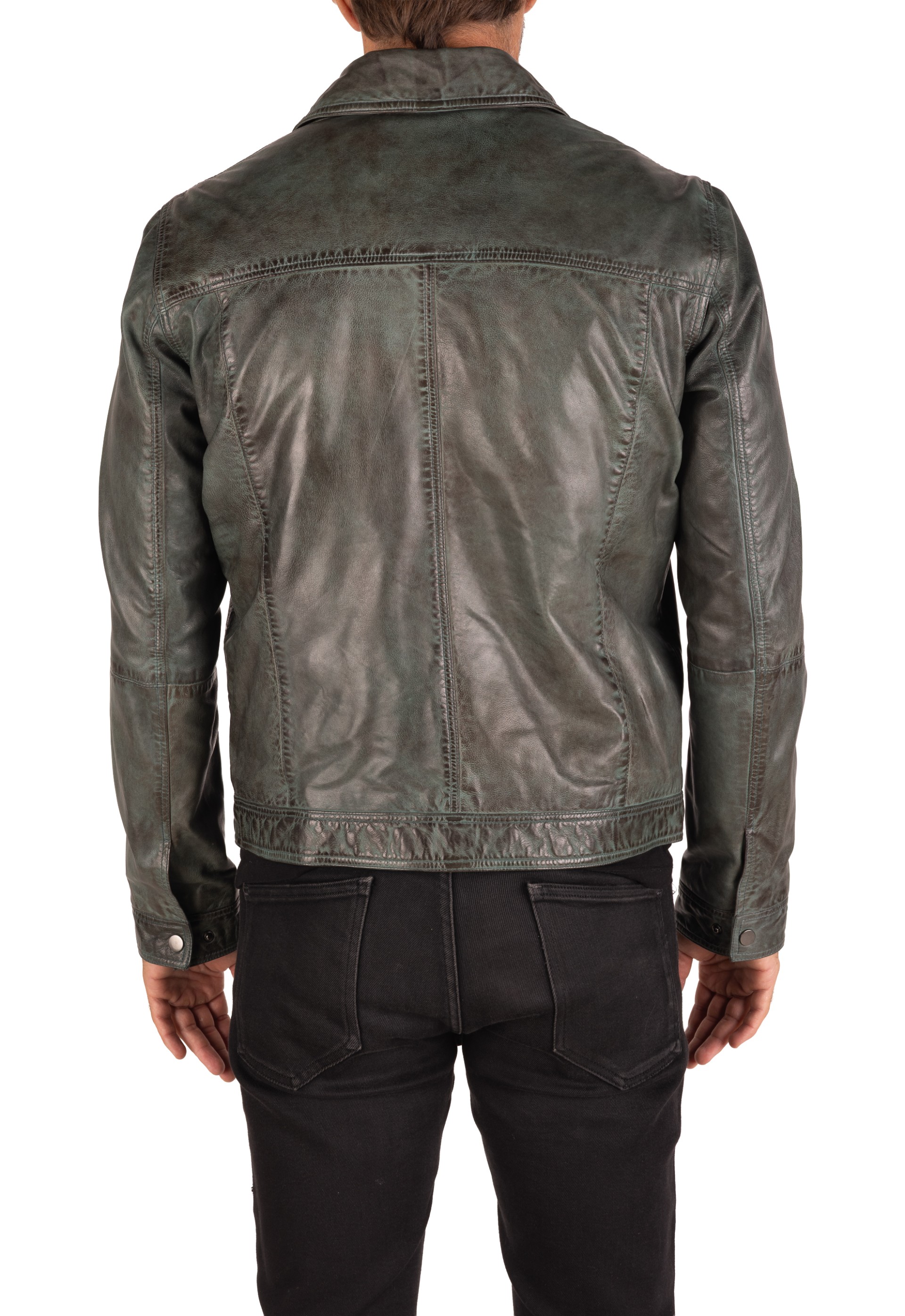 Blusão em pele Maverick