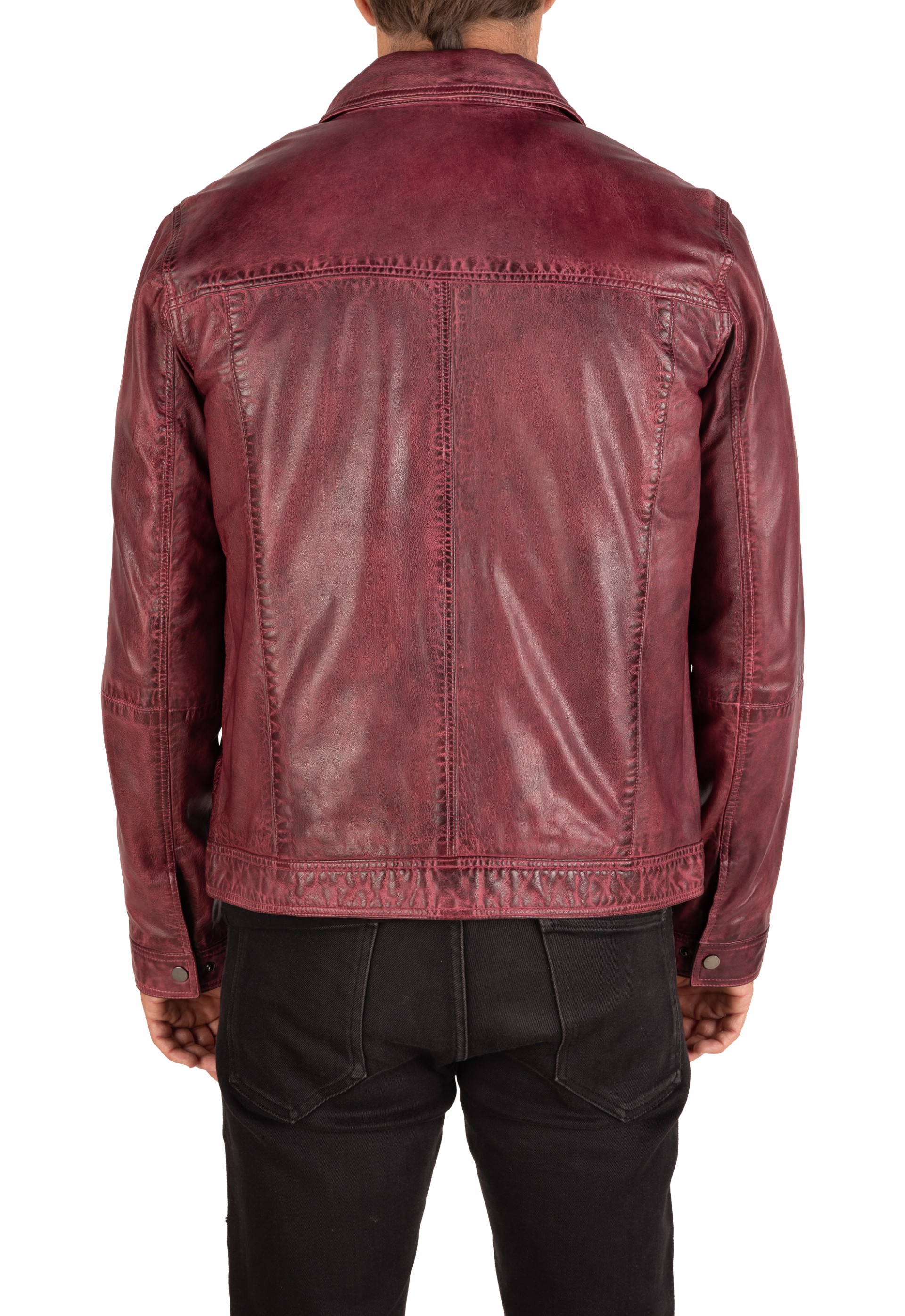 Blusão em pele Maverick