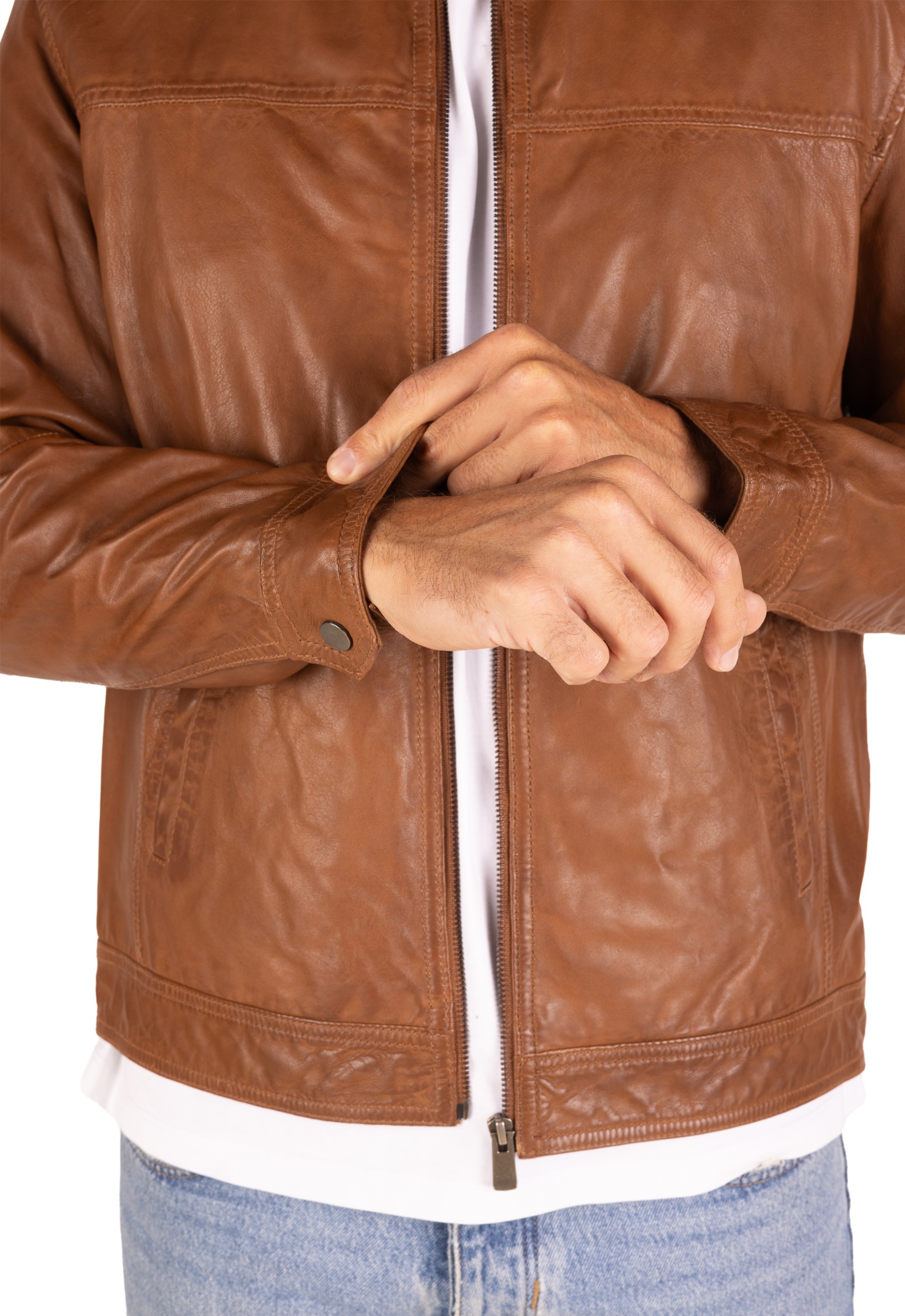 Blusão de pele Bernardo