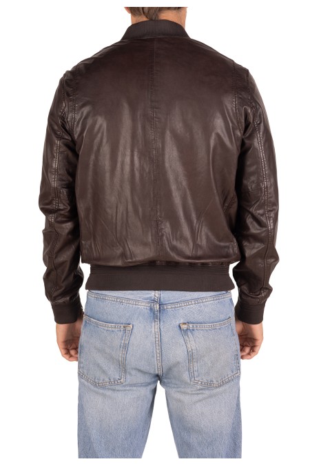 Bluso em pele Germano